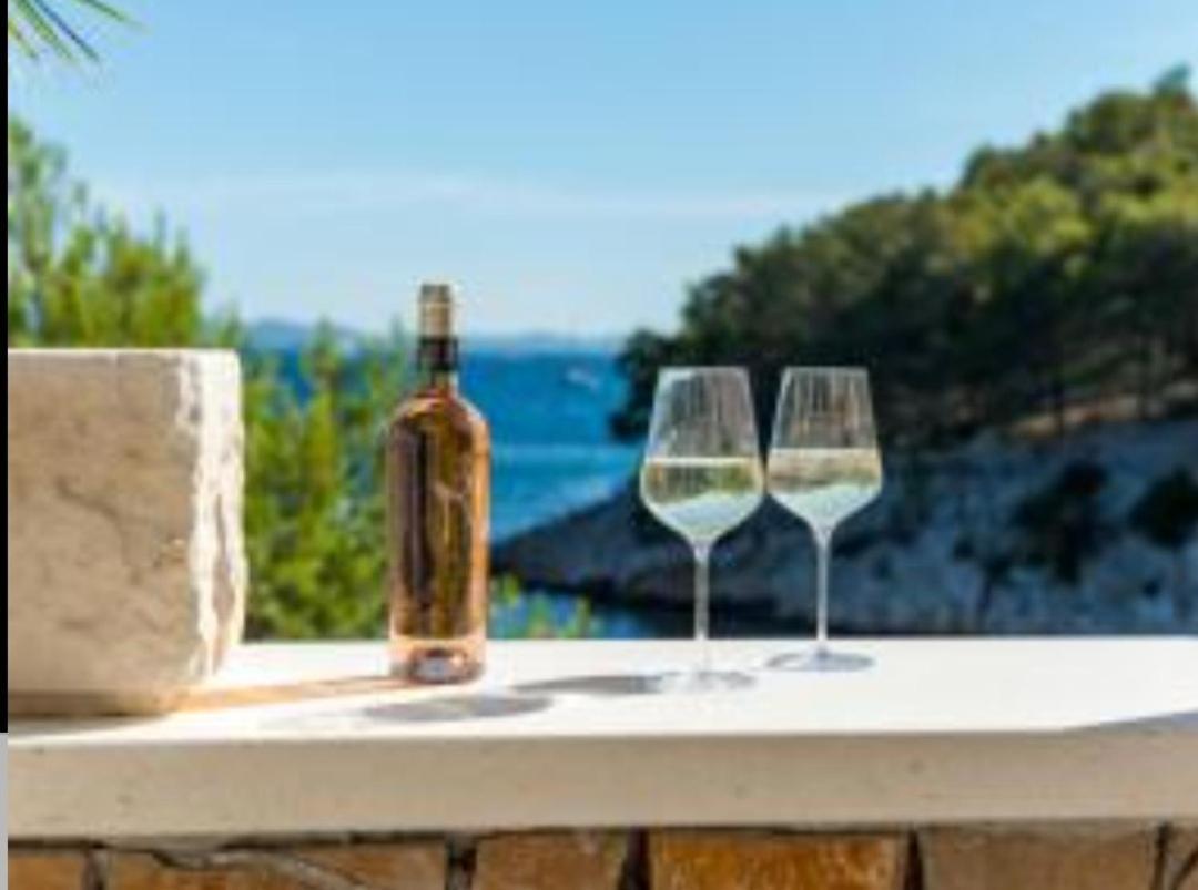 Villa Sunrise With Sea View Rogač Buitenkant foto