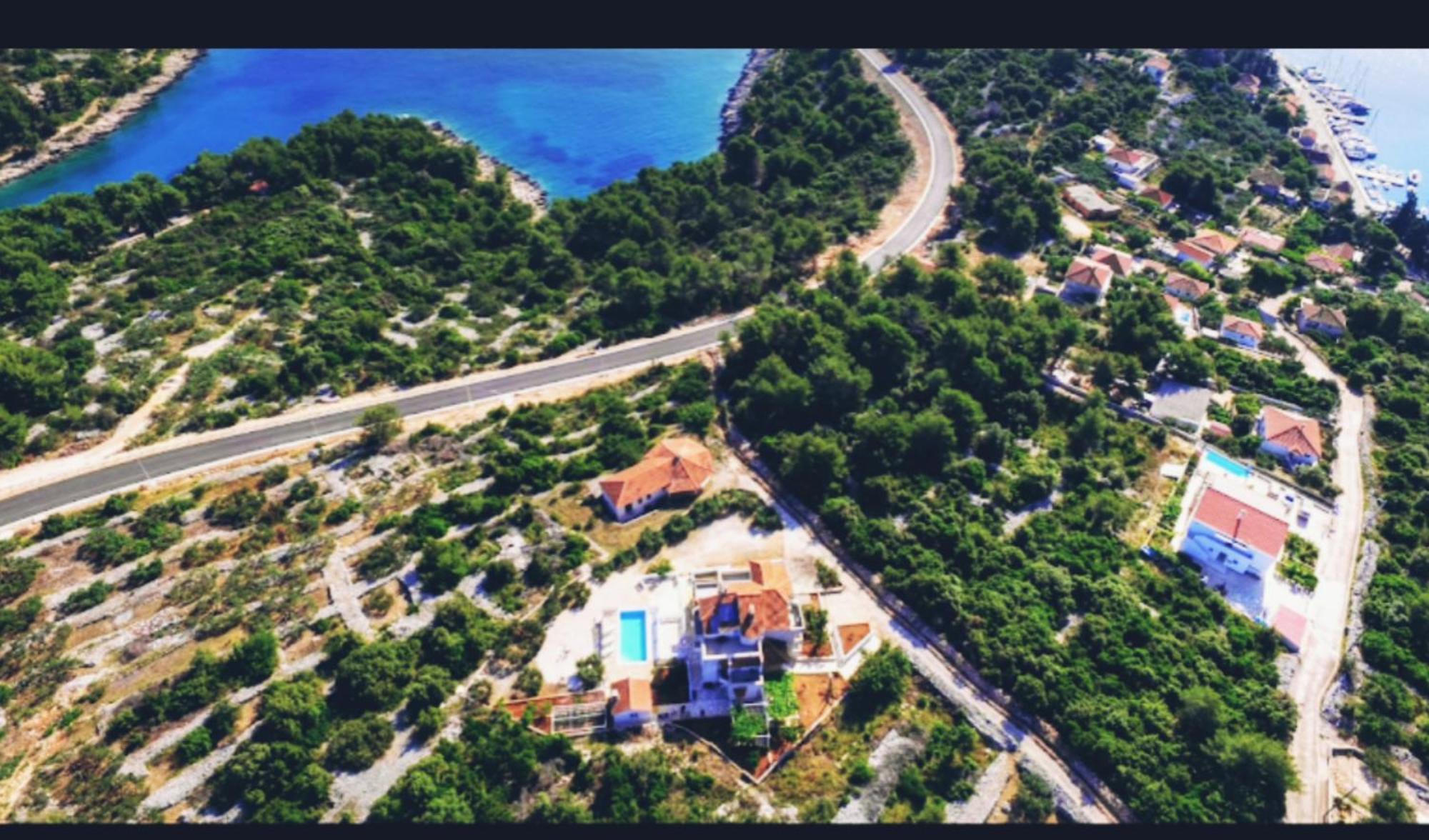 Villa Sunrise With Sea View Rogač Buitenkant foto